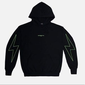 GREEN METALLIC FLASH PULLOVER II